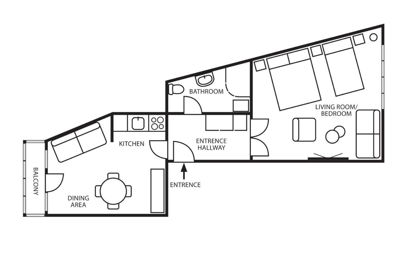 Illusion Downtown Apartment Beograd Eksteriør billede