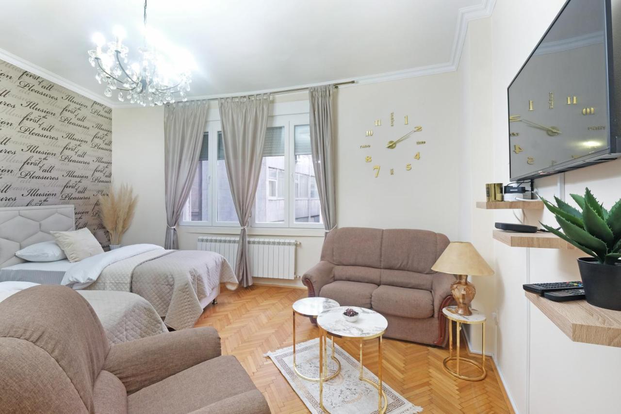 Illusion Downtown Apartment Beograd Eksteriør billede