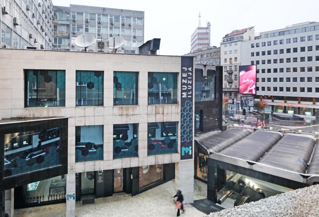 Illusion Downtown Apartment Beograd Eksteriør billede